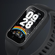 2x ERBORD загартованого скла для Xiaomi Smart Band 9 Active, з монтажною рамкою