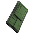 Чохол для Samsung Galaxy S24 Ultra, ERBORD SlideGuard with Card Holder, зелений
