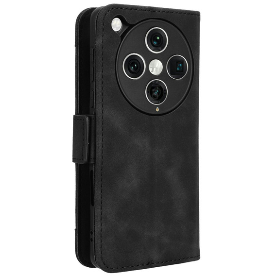 Откидной чехол для Oppo Find X8 Pro, Card Slot, чёрный