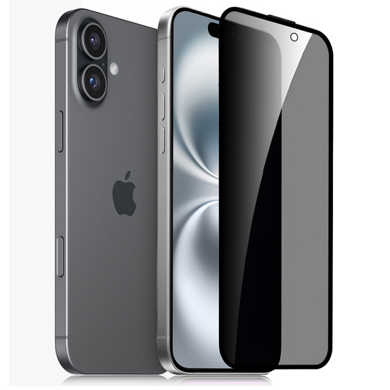 Загартоване скло IMAK Privacy для iPhone 16