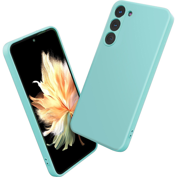 Чехол до Samsung Galaxy S23 5G, Silicone Lite, мятный