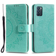 Чохол-книжка для Oppo Reno6 5G, Mandala, зелений
