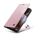 Флип-кейс CASEME для Samsung Galaxy Note 20 Ultra, Waxy Textured, розовый