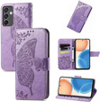 Чохол-книжка для Samsung Galaxy S24 FE, Butterfly, фіолетовий