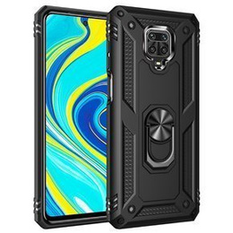 Броньований Чoхол до Xiaomi Redmi Note 9S / 9 Pro, Nox Case Ring, чорний