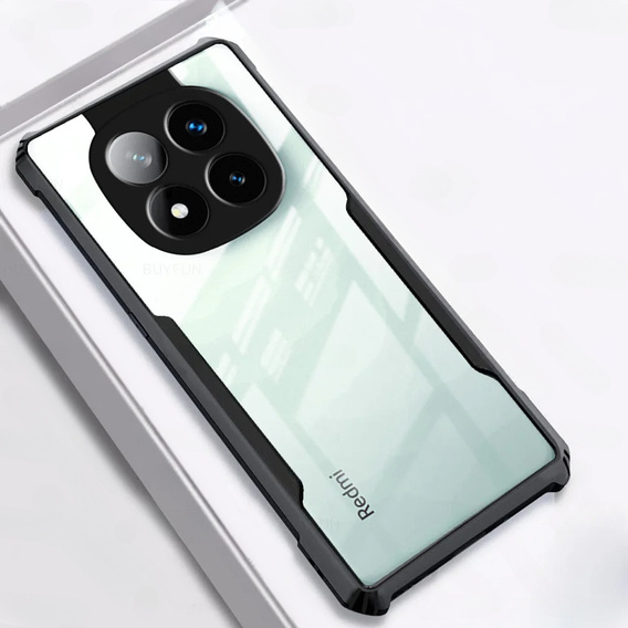 Чехол до Xiaomi Redmi Note 14 Pro, AntiDrop Hybrid, чёрный