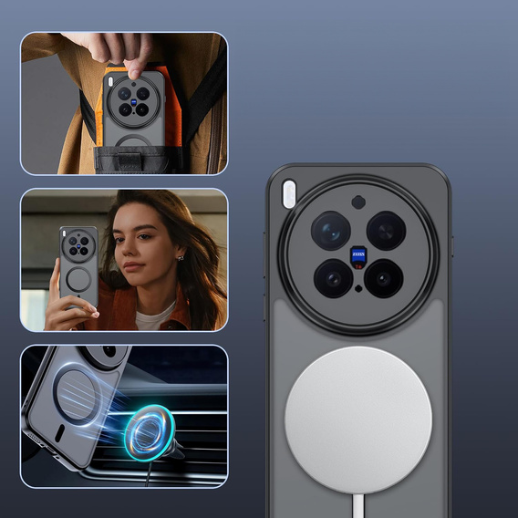 Чехол для MagSafe ERBORD Matt Case для Vivo X300 Pro