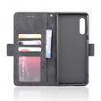 Откидной чехол для LG Velvet, Card Slot, чёрный