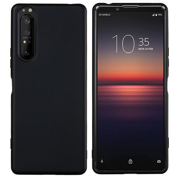 Чoхол до Sony Xperia 1 II, Silicone Lite, чорний