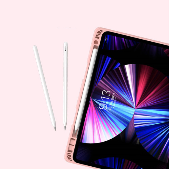 Чехол + клавиатура iPad Air 10.9 4 2020 / 5 2022, Touchpad, розовый rose gold