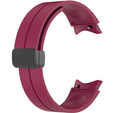 Силіконовий ремінець для Fitbit Inspire 3, Red Samsung Galaxy Watch 4 / 5 40/42/44/46/45MM PRO, Claret
