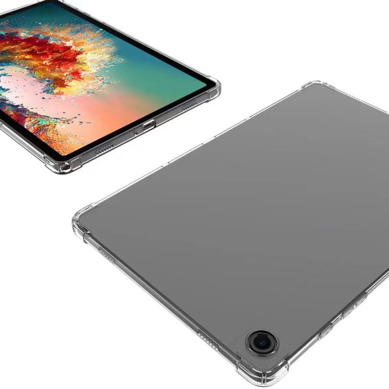 Чохол для Samsung Galaxy Tab A9+, силіконовий, прозорий