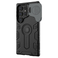 Чохол для Samsung Galaxy S24 Ultra, броньований Nillkin, CamShield Armor Prop, чорний