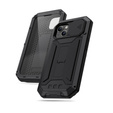 Чехол для iPhone 13 Mini, R-JUST CamShield Slide, бронированный, черный