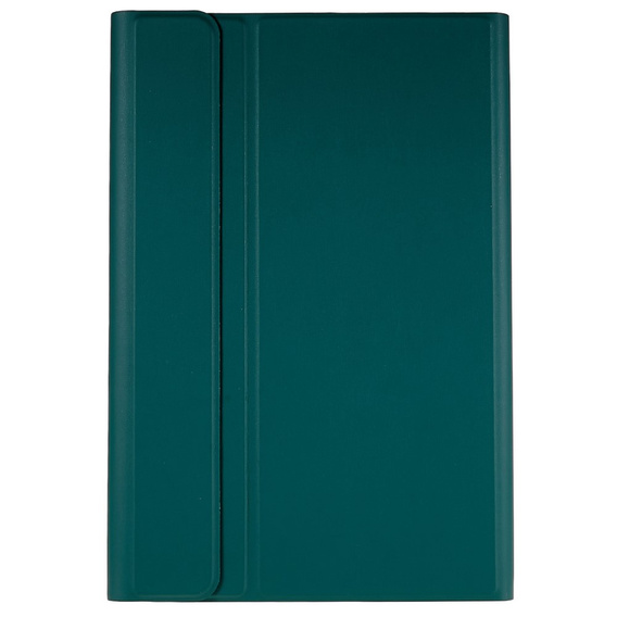 Чохол + клавіатура Lenovo Tab M10 Plus Gen 3 TB-125F TB-128F, темно-зелений