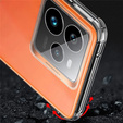 Чехол до Realme GT 7 Pro, Dropproof, прозрачный