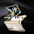 Чохол для Samsung Galaxy Z Fold 5 5G, Mechanical Legend, золотий