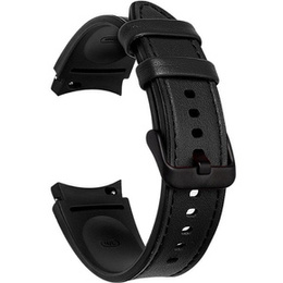Кожаный ремешок для часов Samsung Galaxy Watch 4 / 5 40/42/44/46/45MM PRO, Black