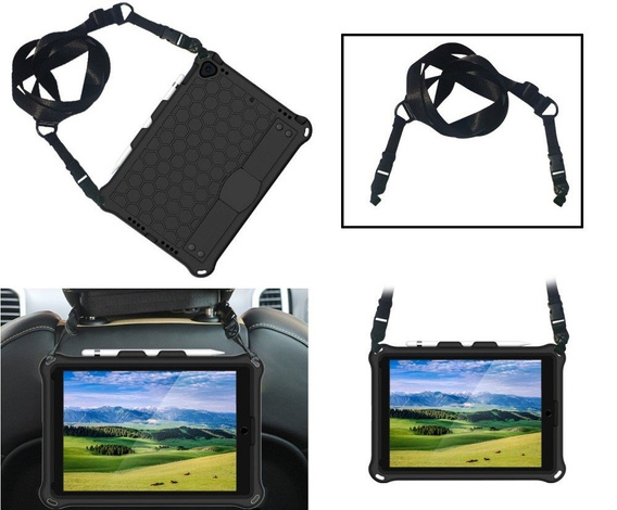 Чехол Honeycomb для iPad 7/8 10.2 2019/2020/2021, Black