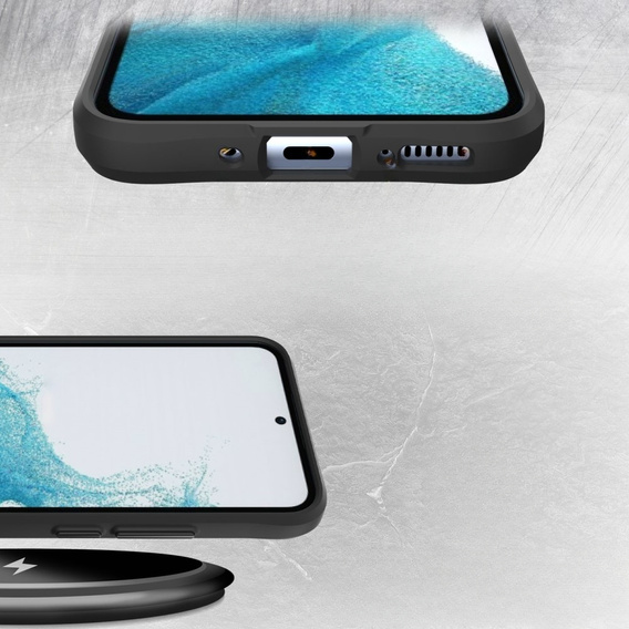 Чехол до Samsung Galaxy A54 5G, Fusion Hybrid, прозрачный / черный