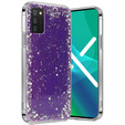 Чехол до Samsung Galaxy A02s, Glittery, фиолетовый