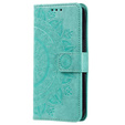 Чохол-книжка для Samsung Galaxy A55 5G, Mandala Flower, зелений