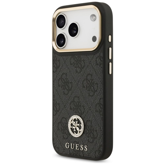 Чехол GUESS 4G Strass Logo для MagSafe для iPhone 17 Pro