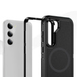 Чехол с рамкой для Samsung Galaxy S23 FE, для MagSafe, чёрный
