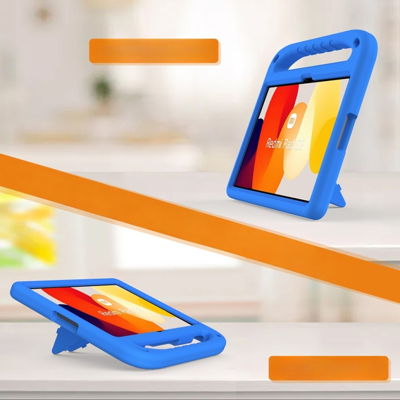 Дитячий чохол для Xiaomi Redmi Pad SE 11", дитячий чохол з ручкою, м'яти
