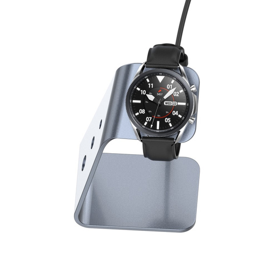 Алюмінієвий зарядний пристрій USB для Samsung Galaxy Watch 4 - Grey