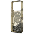 Чехол Karl Lagerfeld Liquid Glitter Choupette MagSafe для iPhone 17 Pro Max