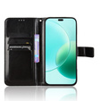 Откидной чехол для Honor 400 Lite, Crazy Horse Wallet, чёрный