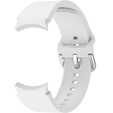 Резиновый браслет для Galaxy Watch4 40/44mm / Watch4 Classic 42/46mm - White