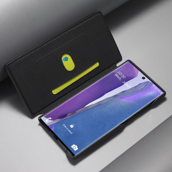 Откидной чехол для Samsung Galaxy Note 20 Ultra, LC.IMEEKE, чёрный