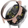 Чохол 2в1 + загартоване скло для Huawei Watch GT 4 46mm, рожевий