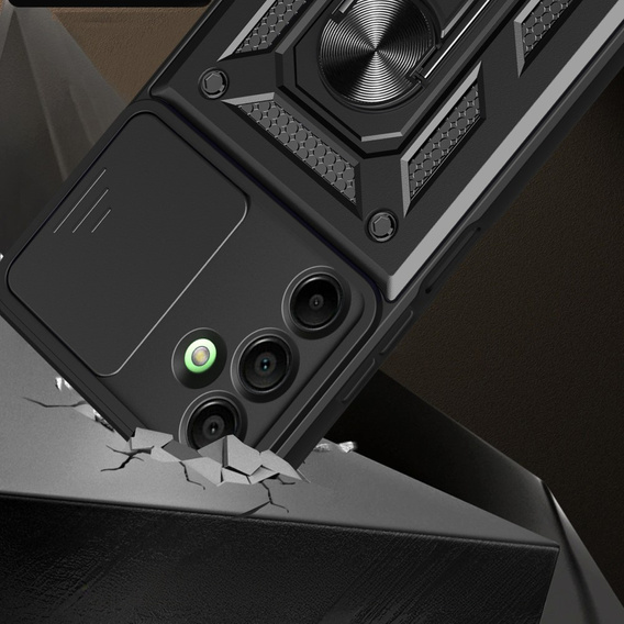 Чехол NOX Camera Slide Samsung Galaxy A16, CamShield Slide, чёрный