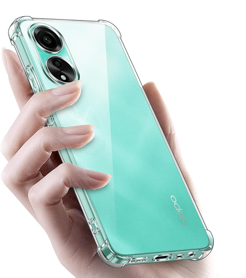 Чoхол до Oppo A78 4G, Dropproof, прозорий