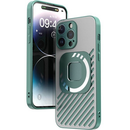 Чохол R-JUST SJ55 для iPhone 14 Pro Max, броньований, для MagSafe, зелений