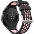 Силіконовий ремінець для Huawei Watch GT 2e, Black / Pink