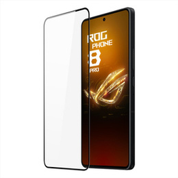 Загартоване скло для ASUS ROG Phone 8 Pro, Dux Ducis на весь екран, чорна рамка