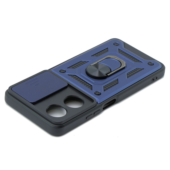 Чехол NOX Camera Slide Oppo A38 4G / Oppo A18 4G, CamShield Slide, синий