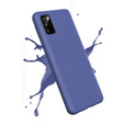 Чoхол до Samsung Galaxy A02s, Silicone Lite, темно-синій