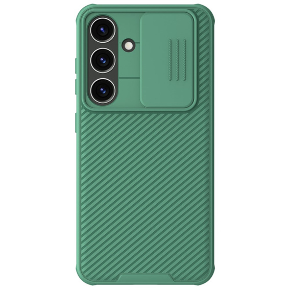 Чохол NILLKIN для Samsung Galaxy S24, Silicone CamShield Case for MagSafe, зелений
