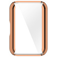 Чехол 2 в 1 с защитой экрана для Xiaomi Redmi Watch 3 Lite / Watch 3 Active,  розовый rose gold