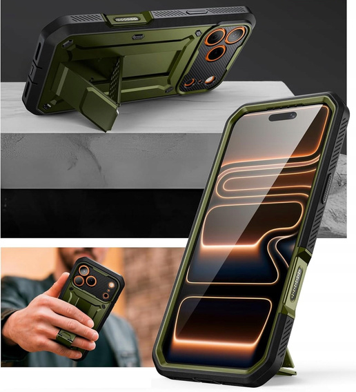 Чохол Supcase для iPhone 17 Pro Max, Unicorn Beetle Pro, Guldan