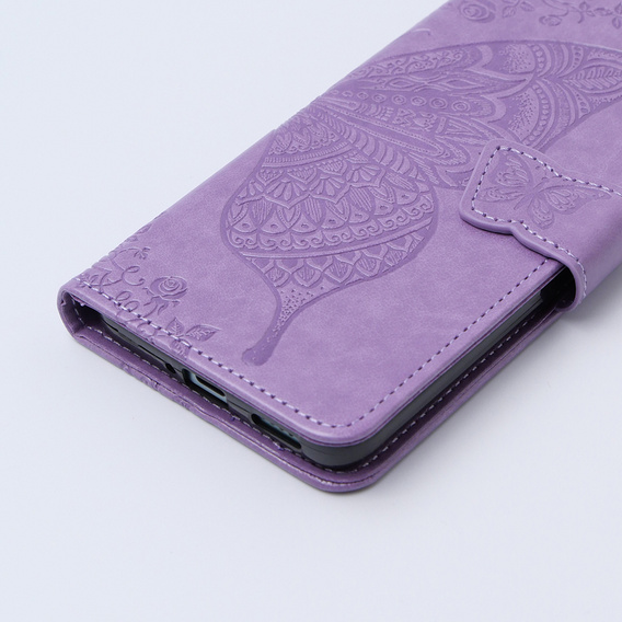 Чохол-книжка для Xiaomi 13T / 13T Pro, Butterfly, фіолетовий