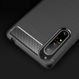 Чехол до Sony Xperia 1 II, Carbon, чёрный