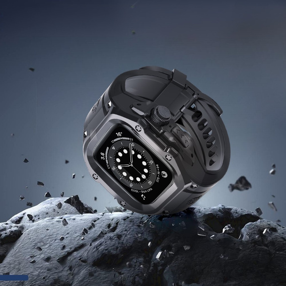 Ремень с чехлом SHELLBOX для Apple Watch Ultra/Ultra 2 49 мм
