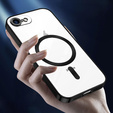 Чохол для iPhone 7 / 8, Electro MagSafe, чорний + Скло на екран