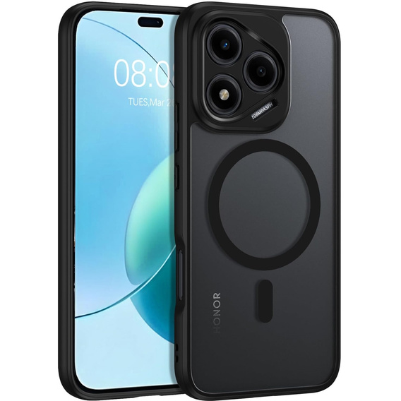 Чохол для Honor 400 Lite, для MagSafe, ERBORD Matt Case, чорний